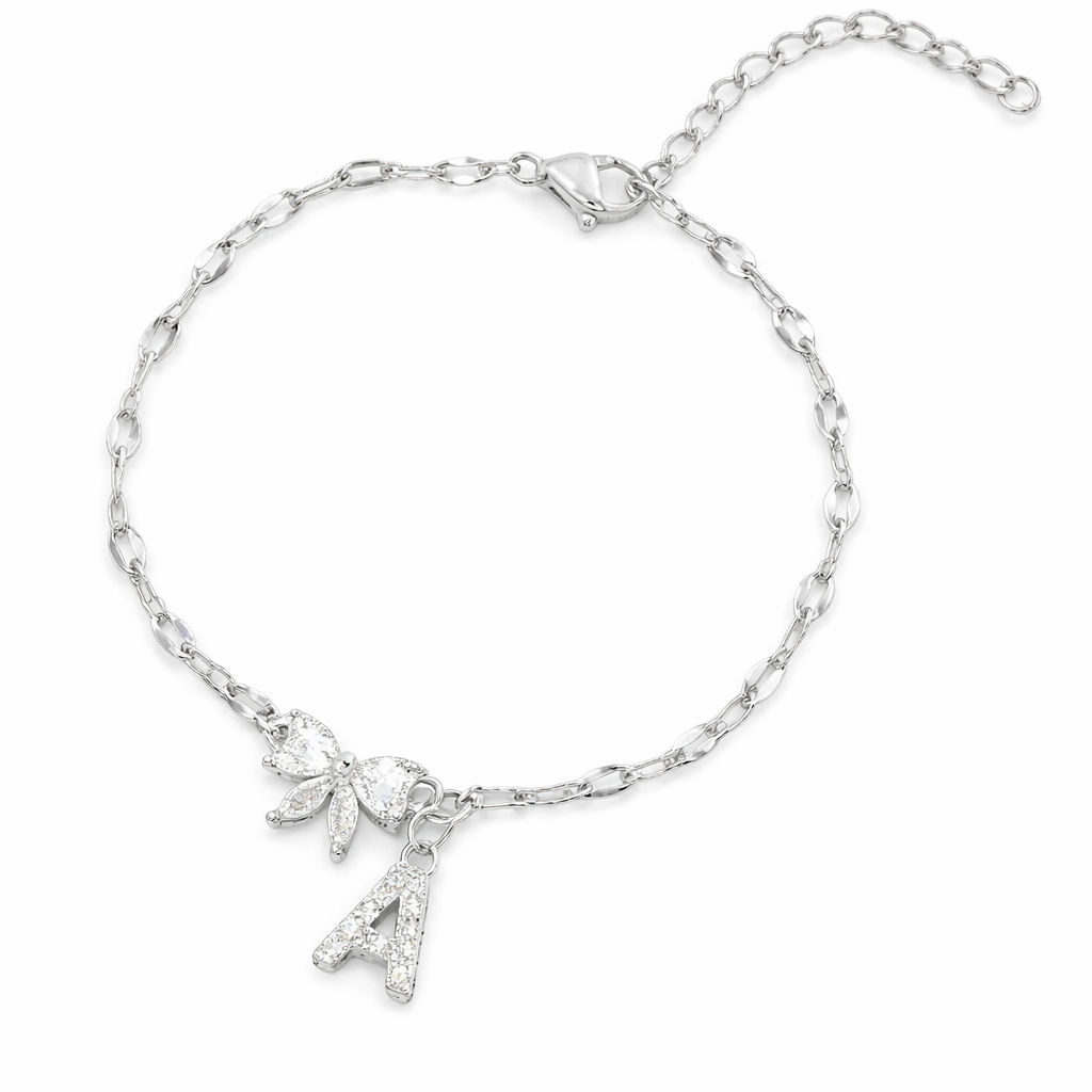 Initial Charm Bracelet