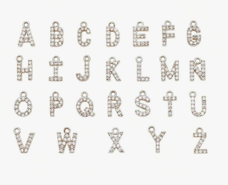 Initial Charm Bracelet