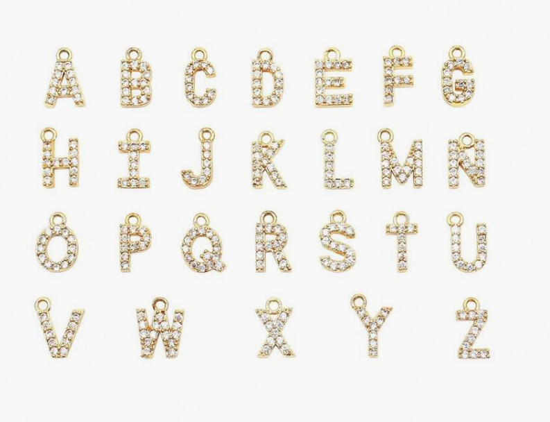 Initial Charm Bracelet