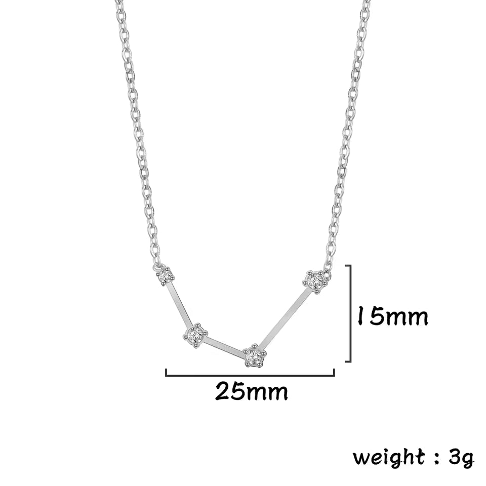 Zodiac Constellation Necklace
