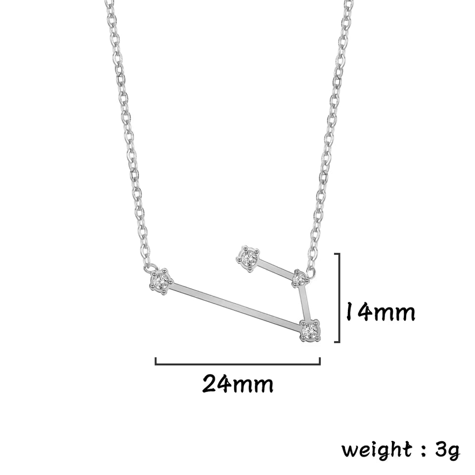 Zodiac Constellation Necklace