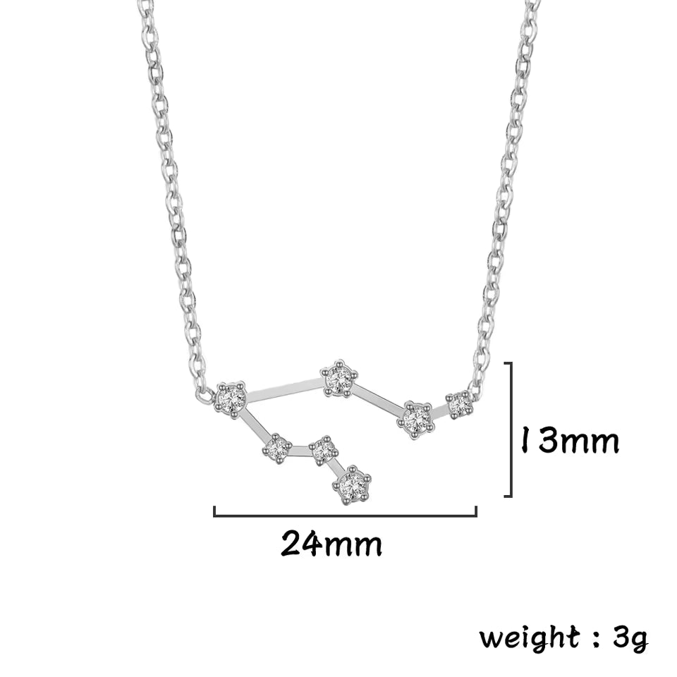 Zodiac Constellation Necklace