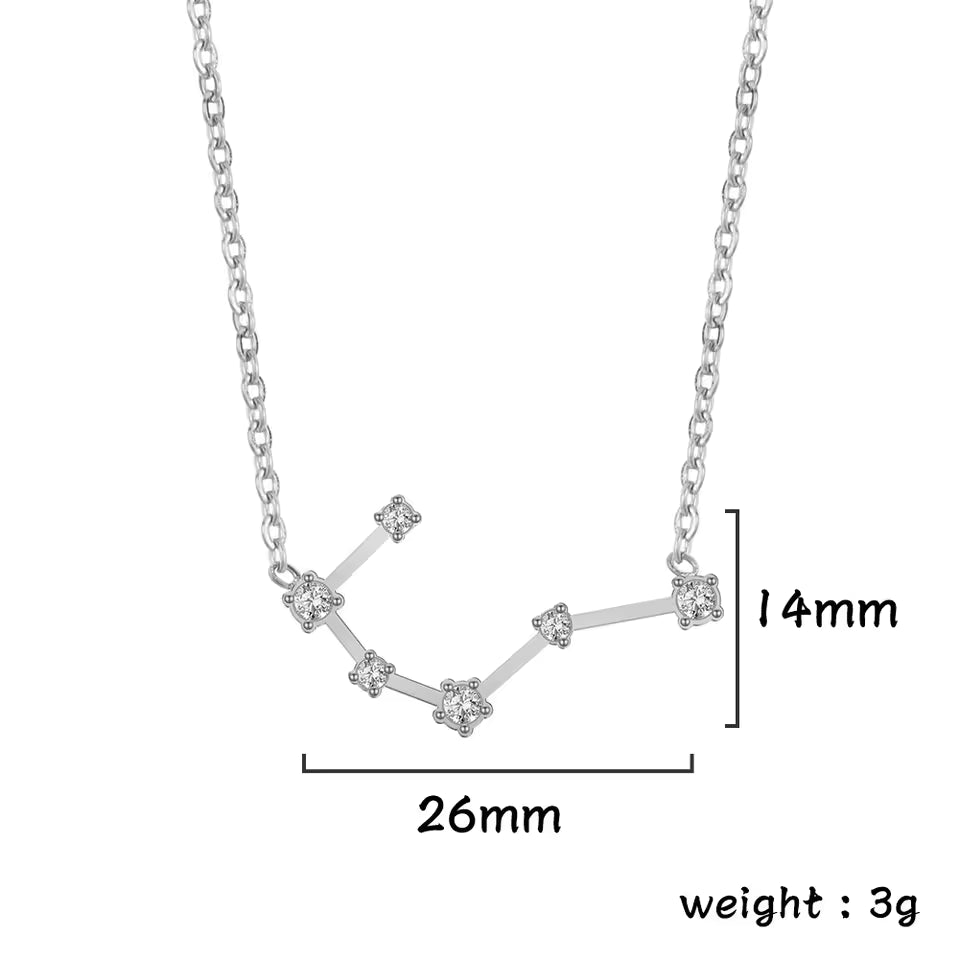 Zodiac Constellation Necklace