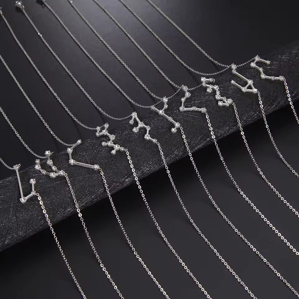 Zodiac Constellation Necklace