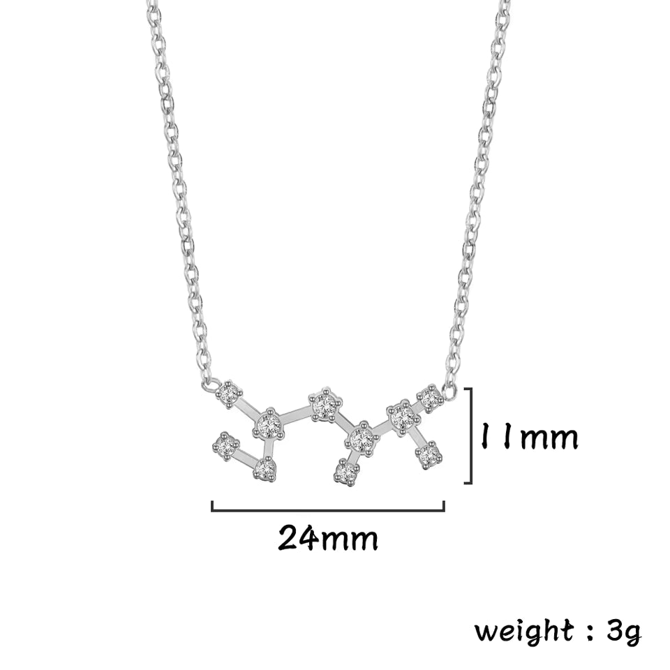 Zodiac Constellation Necklace