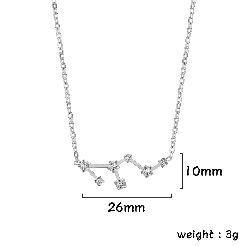 Zodiac Constellation Necklace